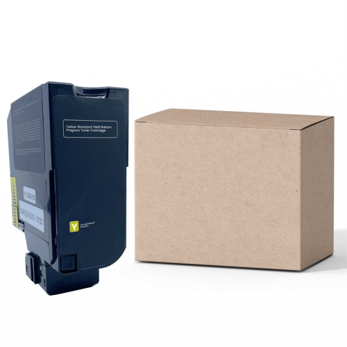 Lexmark 74C1SY0 Alternative Premium Tone Yellow