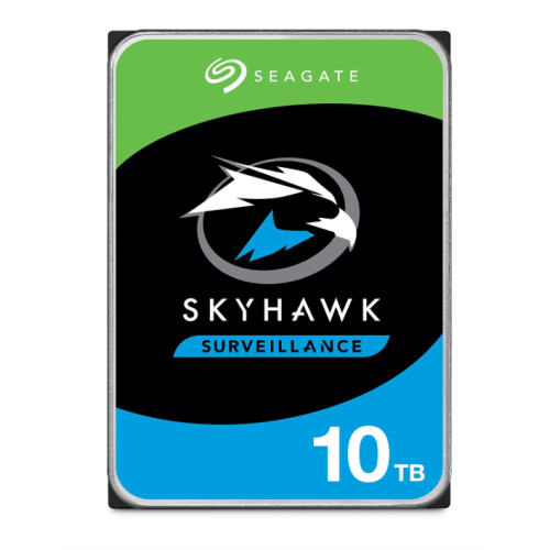 Seagate Skyhawk AI 10TB Surveillance Internal Hard Drive HDD-3.5 Inch SATA 6Gb/s 256MB Cache + Drive Health Management & 3-Year Recovery Service-