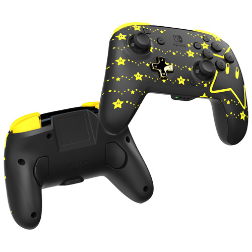 PDP REMATCH Glow Wireless Controller for Switch - Super Star