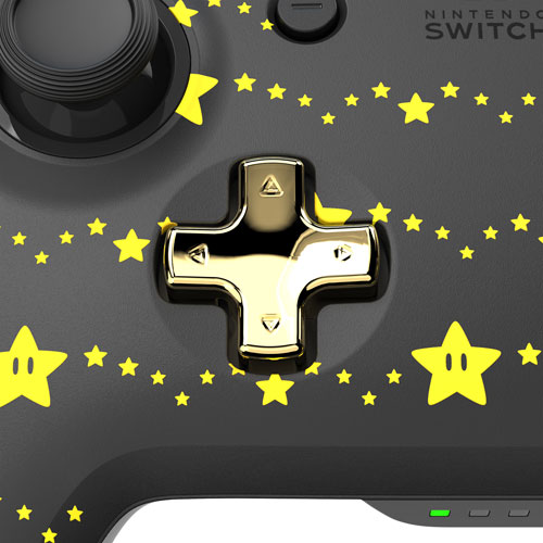 PDP REMATCH Glow Wireless Controller for Switch - Super Star