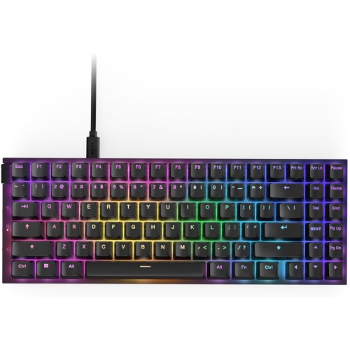 NZXT  Function 2 Minitkl - Wired Tenkeyless Optical Gaming Keyboard - 8K Polling Rate - Linear Optical Switches - Adjustable Actuation - RGB I always love the black aesthetic NZXT products have and quality is good too