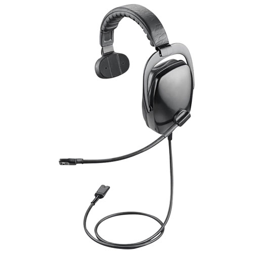 HP Poly 8K793AA Over-Ear Wired Headset - Black