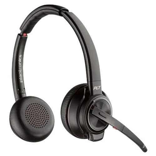 HP Poly Savi 8200 UC Over-Ear Headset - Black