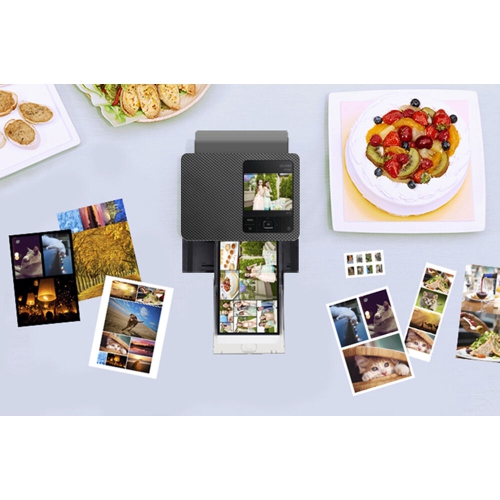 Canon SELPHY CP1500 Photo Printer + Canon RP-108 Color Ink and Paper Set + More Bundle