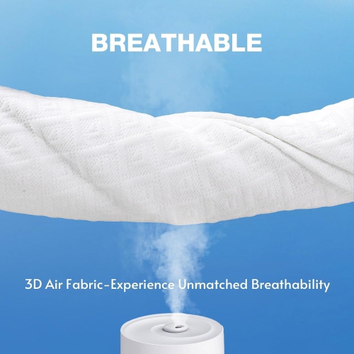 King Mattress Protector, 100% Waterproof King Size Mattress Protector, Breathable Viscose Made from Bamboo Mattress Cover, Smooth Soft Noiseless