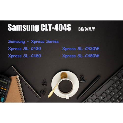 Ultra Toner® Compatible Samsung CLT-404S CLT-K404S CLT-C404S CLT-M404S CLT-Y404S Toner Cartridge Samsung 404 Xpress SL-C430 SL-C430W SL-C480 SL-C480W