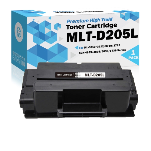 Ultra Toner® Compatible Samsung MLT-D205L High Yield Black Toner Cartridge MLTD205L ML-3310 ML-3710 ML-3312ND ML-3712DW ML-3712ND SCX-4833 SCX-4835FD