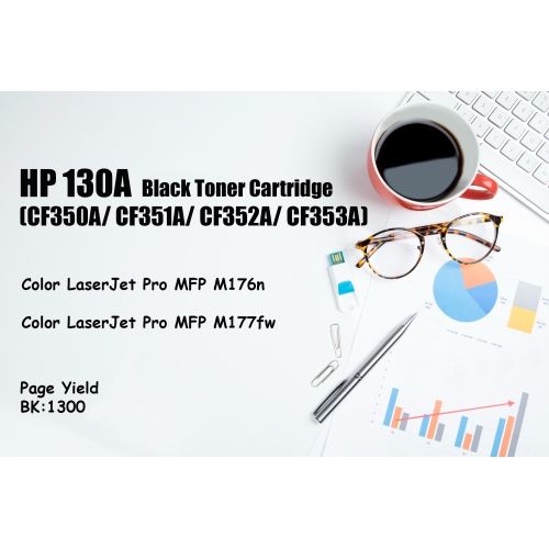 Remplacement compatible Ultra Toner® pour HP 130&nbsp;A 350&nbsp;A pour HP Color LaserJet Pro MFP M176n M177fw