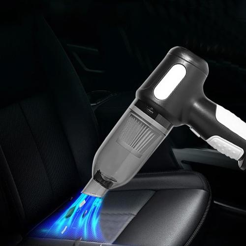 Handheld vacuum cleaner strong suction brushless powerful vacuum cleaner for home and car——White