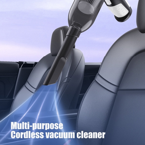 Handheld vacuum cleaner strong suction brushless powerful vacuum cleaner for home and car——White