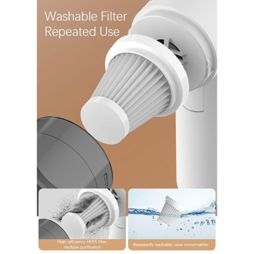 Aspirateur multifonctionnel pliable sans fil 4 en 1 chargement domestique puissant aspirateur portatif puissant