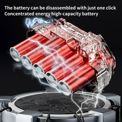 Aspirateur pour l'auto portatif Petit chargeur sans fil ultrapuissant Aspiration domestique et voiture à double usage soufflant avec une aspiration