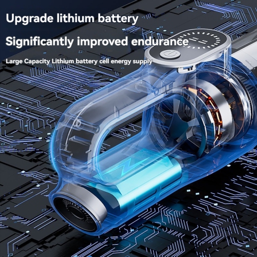 Car vacuum cleaner wireless multi-function brushless dual-purpose household inflatable mini high-power car dust blower