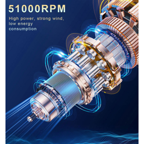 Collecteur de poussière portatif Grande capacité Aspirateur de voiture sans fil multifonctionnel compact et portatif