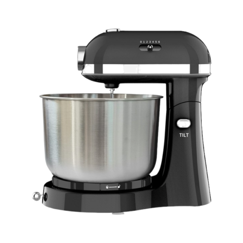 3L small fully automatic table mixer, large capacity, multi-purpose, 360-degree vertical stirring, head up power off protection, suitable for