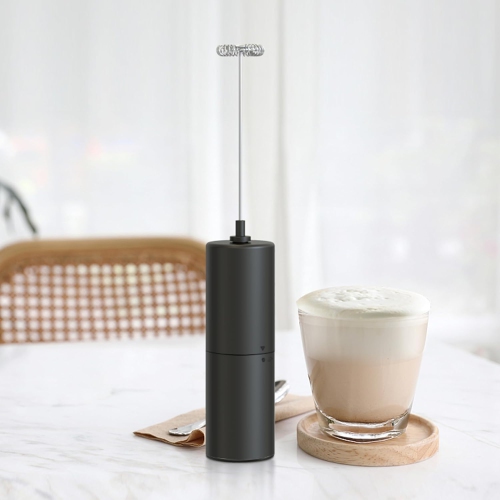 Electric Milk Frother - Mini Powerful Egg Beater, Suitable for Coffee, Protein Shakes, Non-Dairy Milk, Compact and Durable, One-Touch Operation,