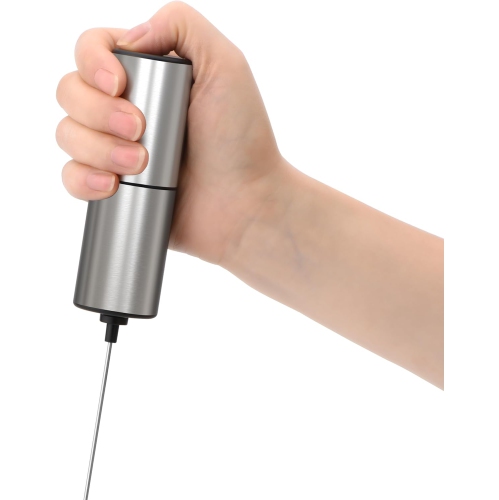 Electric Milk Frother - Mini Powerful Egg Beater, Suitable for Coffee, Protein Shakes, Non-Dairy Milk, Compact and Durable, One-Touch Operation,