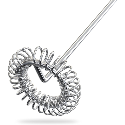 Electric Milk Frother - Mini Powerful Egg Beater, Suitable for Coffee, Protein Shakes, Non-Dairy Milk, Compact and Durable, One-Touch Operation,