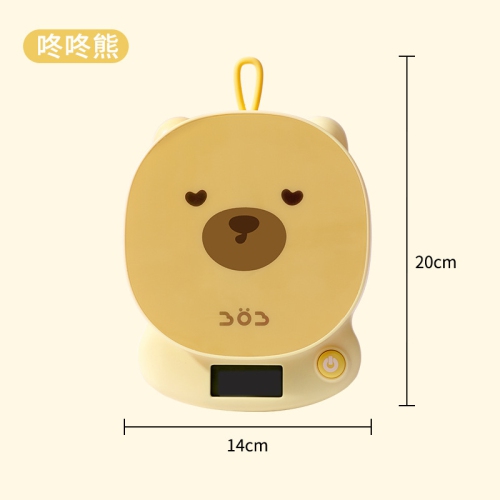 1 gram precision digital kitchen scale - baking, coffee and baby food scale with tare function, non-slip base and hook - with LCD display, mini and