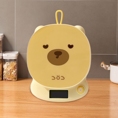 1 gram precision digital kitchen scale - baking, coffee and baby food scale with tare function, non-slip base and hook - with LCD display, mini and
