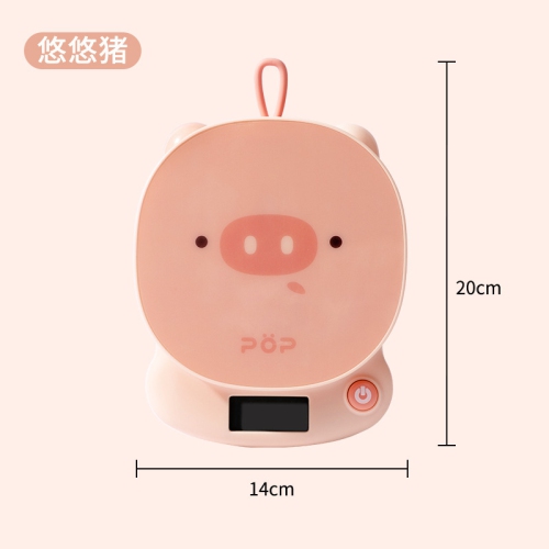 1 gram precision digital kitchen scale - baking, coffee and baby food scale with tare function, non-slip base and hook - with LCD display, mini and