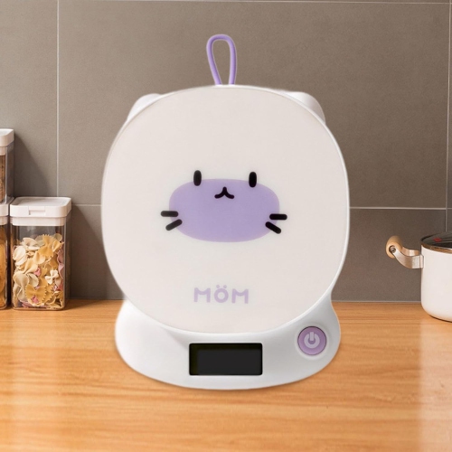 1 gram precision digital kitchen scale - baking, coffee and baby food scale with tare function, non-slip base and hook - with LCD display, mini and