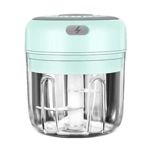 30W Mini Food Chopper - Electric Garlic Ginger Nut Crusher with Stainless Steel Blades, Easy to Clean, USB Rechargeable