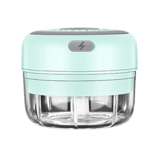 30W Mini Food Chopper - Electric Garlic Ginger Nut Crusher with Stainless Steel Blades, Easy to Clean, USB Rechargeable