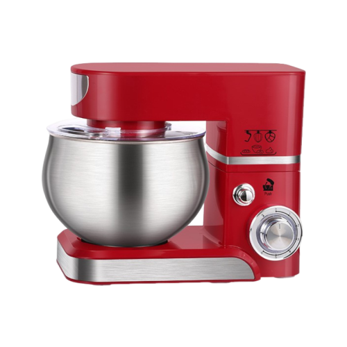 5L small fully automatic table mixer, large capacity, multi-purpose, 360-degree vertical mixing, head-up power-off protection, suitable for kneading,