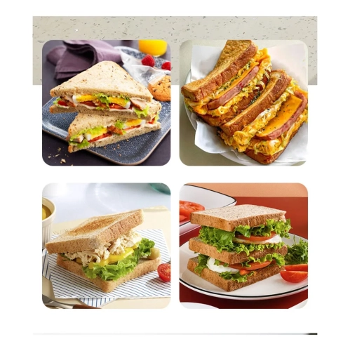 Multifunctional electric grill pan - beginner-friendly design, suitable for steaks, burgers, etc. - 900W fast heating, energy-saving and efficient