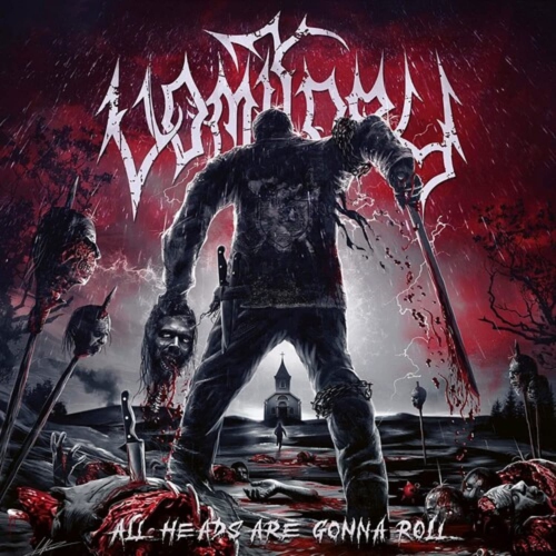 METAL BLADE  Vomitory / All Heads Are Gonna Roll - Dim Marbled In Gray