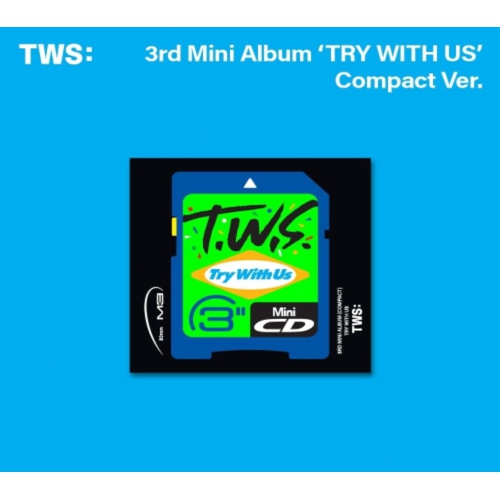 TWS - Tws 3rd Mini Album 'try With Us' - (Booklet, Sticker, Photo / Photo Card, Poster) - [CD]