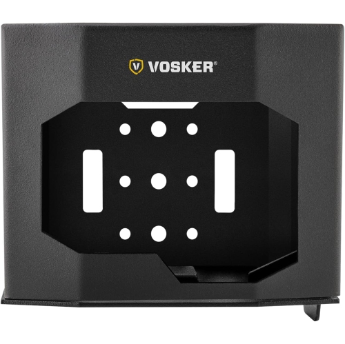 VOSKER Metal Security Box for VKX Outdoor Security Camera - Protective Heavy Duty Steel Case, Weather & Animal Resistant, Easy Accessible Panel