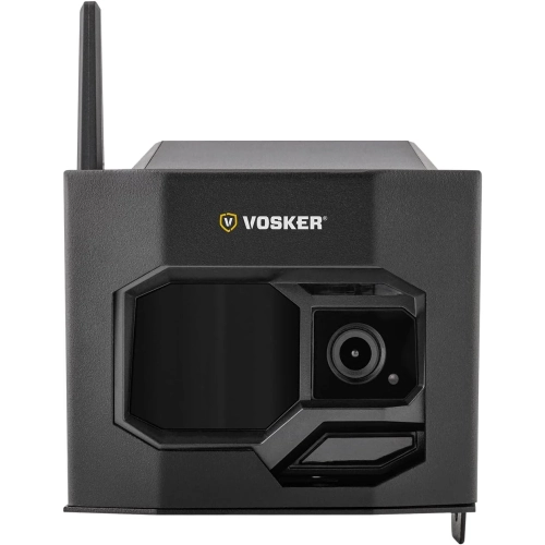 VOSKER Metal Security Box for VKX Outdoor Security Camera - Protective Heavy Duty Steel Case, Weather & Animal Resistant, Easy Accessible Panel