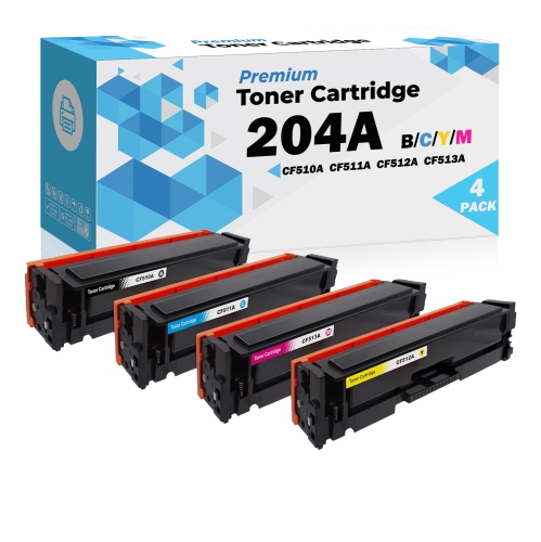 Ultra Toner® Compatible HP 204A Toner Cartridge CF510A CF511A CF512A CF513A BK/C/M/Y for Color Laserjet Pro M154a M154nw M180 M181 M181fw MFP M180n