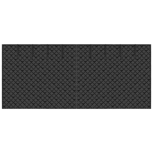 VEVOR  18X7Ft Garage Door Screen for Winter, Garage Door Insulation Kit, Magnetic Thermal Insulated Door Curtain \w 300D Oxford Fabric Heavy Duty