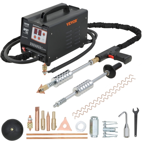 VEVOR  3000W 110V Dent Mending Apparatus, Dent Extractor Spot Welder, 7 Varieties Spot Welding Device for Automobile Body Dent Restoration