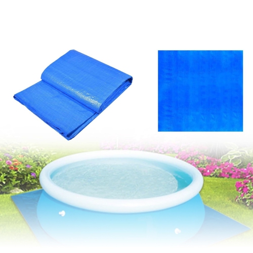 Bâche de piscine ronde avec bande élastique de 305&nbsp;cm, toile imperméable en toile de piscine, toile imperméable à l'épreuve du vent et de la