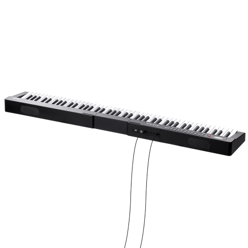 VEVOR 88 Key Digital Piano Keyboard,Semi Weighted Keys,Full Size Electric Portable Keyboard Piano Set with 1000 Tones Built-In Speakers Sustain Pedal