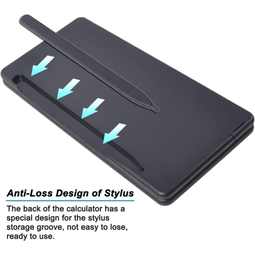 Calculatrice de fonctions scientifiques pliante Tablette d'écriture manuscrite avec tablette à dessin LCD pour étudiants
