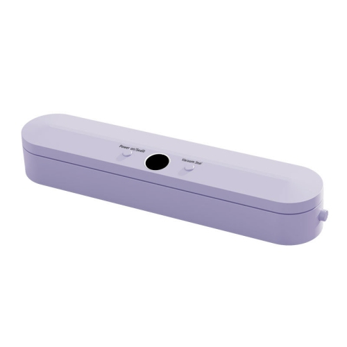 Image 1 of 6.. Purple Portable Wireless Vacuum Sealer - 1500mAh Battery, -62Kpa Strong Suction, ABS Material for Long-Lasting Food Freshness