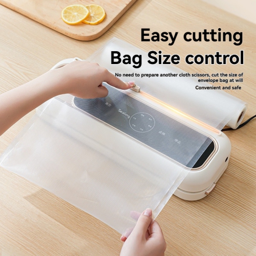 Scelleuse sous vide, plastifieuse, machine d'entretien de la fraîcheur domestique, machine d'entretien vidéo à double usage humide et sec, scelleuse