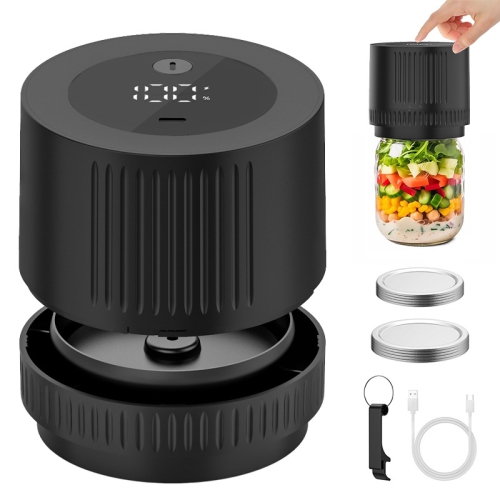 Image 1 of 6.. Electric jar sealer - compatible with two sizes, rechargeable, keep fresh longer, compact and portable, easy to carry, keep fresh anytime, anywhere,