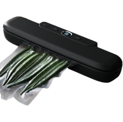 Multifunctional vacuum sealer - adjustable suction, suitable for dry/wet/soft food, one-touch operation, with compressor