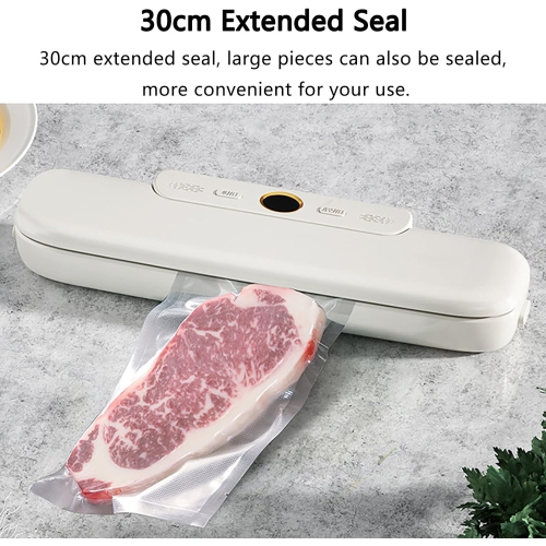 Multifunctional vacuum sealer - adjustable suction, suitable for dry/wet/soft food, one-touch operation, with compressor
