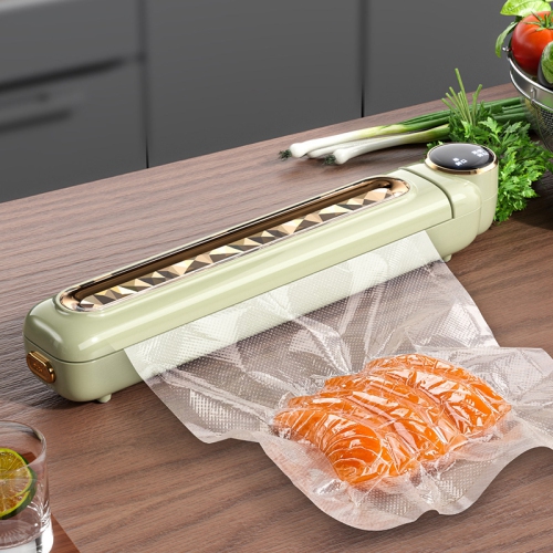 Food Vacuum Sealer Home Fresh Food Preservation Machine One-touch operation, 30cm wide seal, waterproof touch screen, compact design, suitable for
