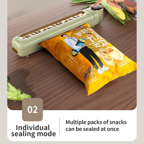 Food Vacuum Sealer Home Fresh Food Preservation Machine One-touch operation, 30cm wide seal, waterproof touch screen, compact design, suitable for