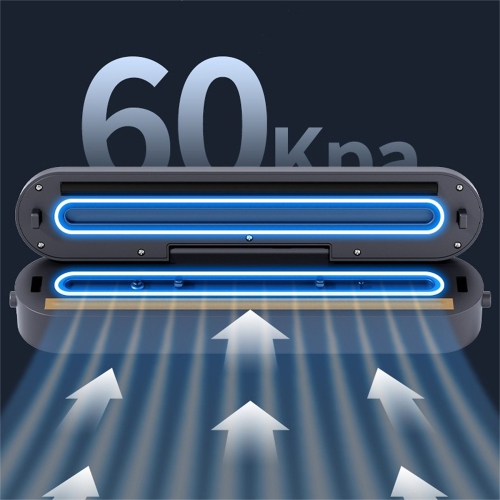 Premium vacuum sealer - durable and portable, multi-purpose for home/office/travel, easy to use, white