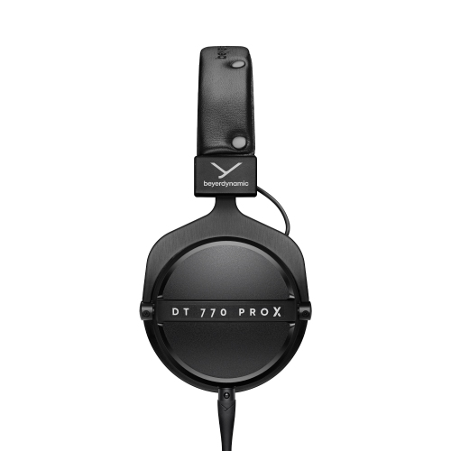 Beyerdynamic DT 770 Pro X Over-Ear Studio Wired Headphones for Recording and Monitoring with Detachable Cable Handmade in Germany (48 Ohms, Black)