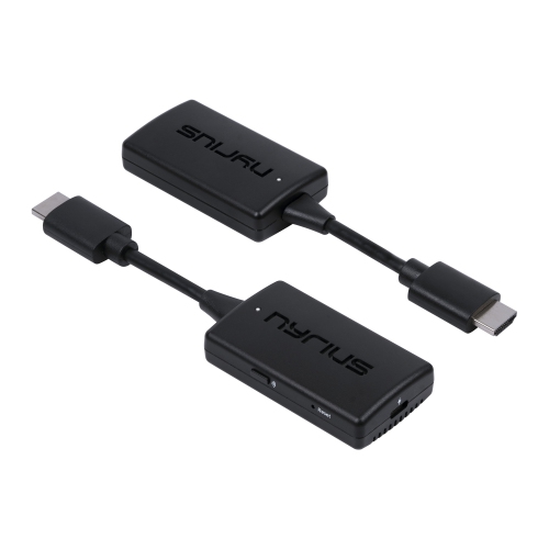 Nyrius Wireless HDMI Video Transmitter & Receiver, Plug & Play Extender, Stream 1080p up to 150ft to a TV or Projector